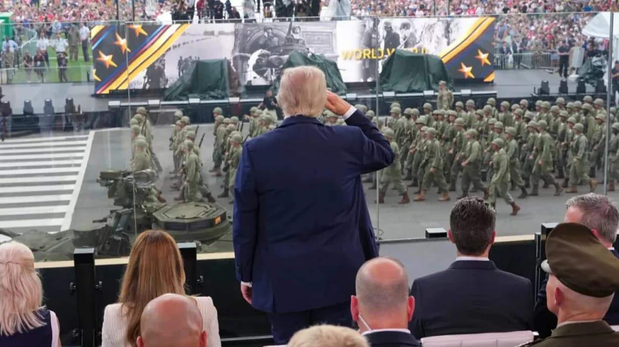 Trump Military Parade in DC Amid ‘No Kings’ Protests